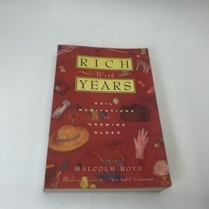 HarperCollins Daily Meditations Paperback Red Rich With Years Malcolm Boyd‎